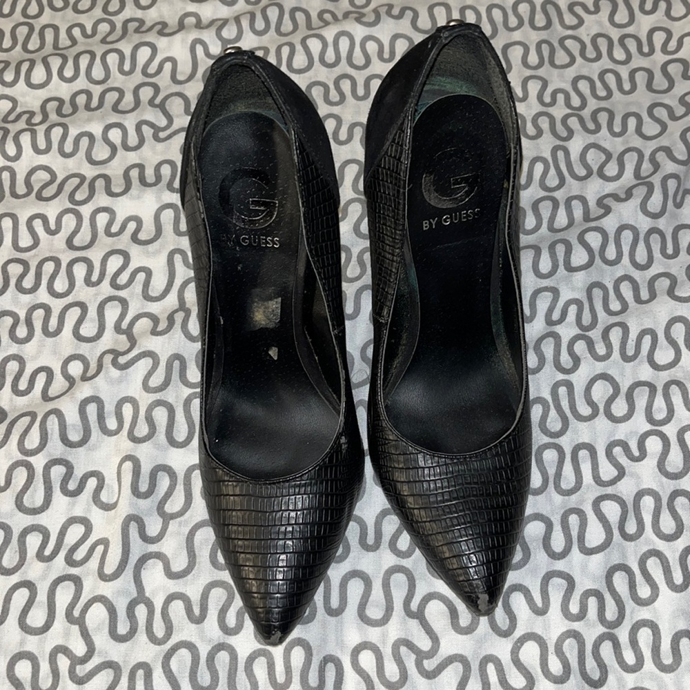 Black Guess Heels